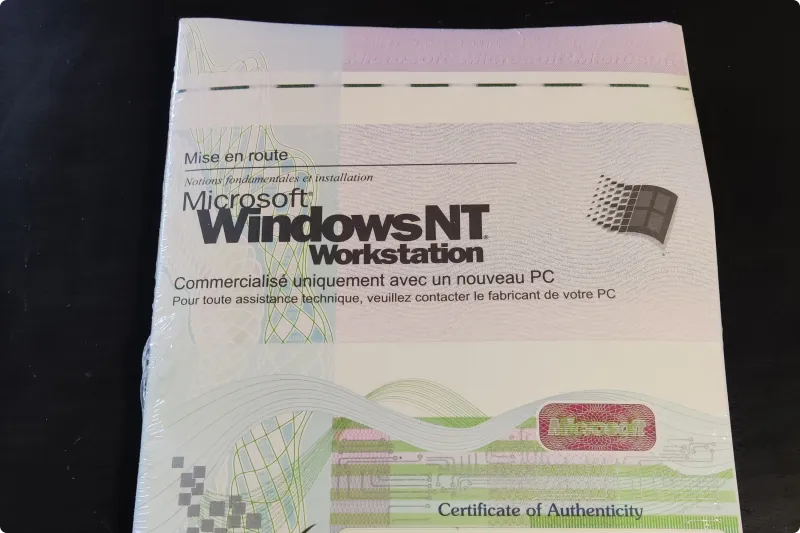 Microsoft Windows NT Workstation Microsoft Windows NT Workstation