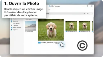 Tutoriel Faire pivoter une photo 